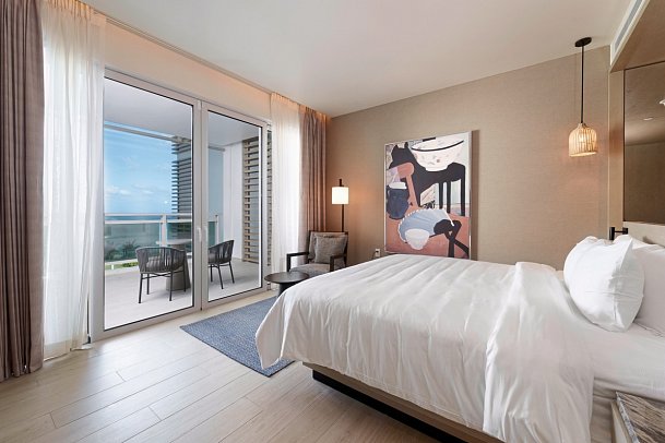 Wyndham Grand Barbados Sam Lord’s Castle All Inclusive Resort - Wohnbeispiel Deluxe Oceanview King (Zimmercodierung UDC)