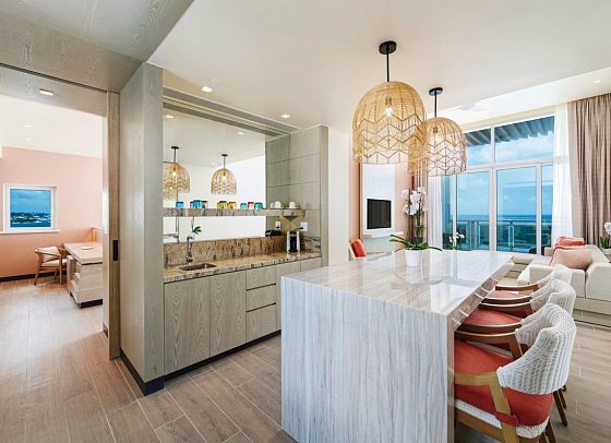 Wyndham Grand Barbados Sam Lord’s Castle All Inclusive Resort - Wohnbeispiel Terra Suite 2 Balconies King (Zimmercodierung WB1)