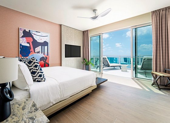 Wyndham Grand Barbados Sam Lord’s Castle All Inclusive Resort - Wohnbeispiel Terra Suite 2 Balconies King (Zimmercodierung WB1)
