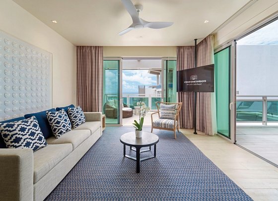 Wyndham Grand Barbados Sam Lord’s Castle All Inclusive Resort - Wohnbeispiel Ember Suite 2 Balconies King (Zimmercodierung WB2)