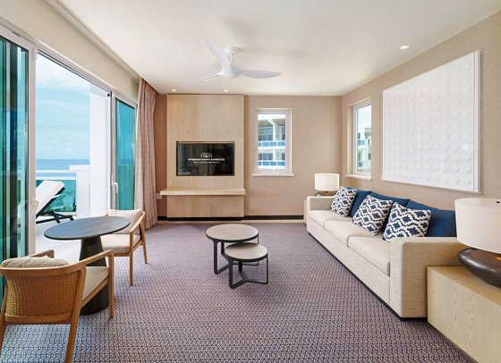Wyndham Grand Barbados Sam Lord’s Castle All Inclusive Resort - Wohnbeispiel Zephyr Suite 2 Balconies King (Zimmercodierung WB3)