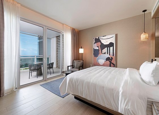 Wyndham Grand Barbados Sam Lord’s Castle All Inclusive Resort - Wohnbeispiel Deluxe Oceanview King (Zimmercodierung UDC)