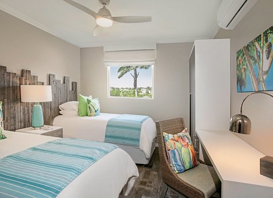 Sea Breeze Beach House - Wohnbeispiel Luxury Two Bedroom Oceanview (Zimmercodierung UB4)
