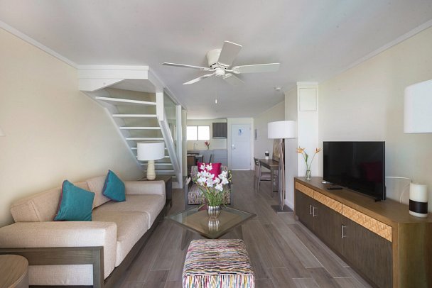 The Sands Barbados - Wohnbeispiel Two Bedroom Duplex Suite (Zimmercodierungen O2P & OBM)