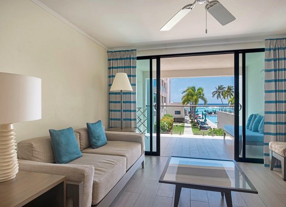 The Sands Barbados - Wohnbeispiel One Bedroom Oceanview Suite (Zimmercodierung A2M)