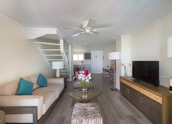 The Sands Barbados - Wohnbeispiel Two Bedroom Duplex Suite (Zimmercodierungen O2P & OBM)