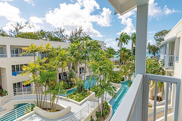 Savannah Beach Club - Wohnbeispiel Poolview Suite (Zimmercodierung WB1)