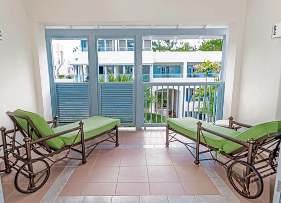 Savannah Beach Club - Wohnbeispiel Poolview Suite (Zimmercodierung WB1)