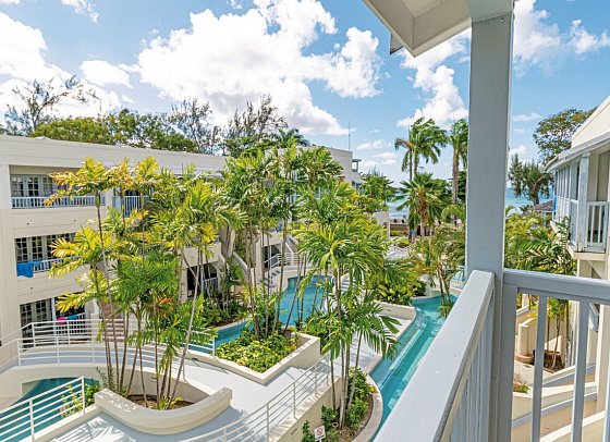 Savannah Beach Club - Wohnbeispiel Poolview Suite (Zimmercodierung WB1)