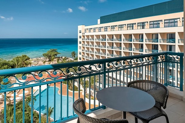 Hilton Barbados Resort - Wohnbeispiel Panoramic View Corner Suite (Zimmercodierung W1L)