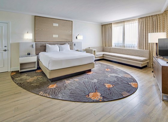 Hilton Barbados Resort - Wohnbeispiel Premium Corner Room (Zimmercodierung UM1)