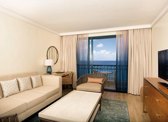 Hilton Barbados Resort - Wohnbeispiel Panoramic View Corner Suite (Zimmercodierung W1L)