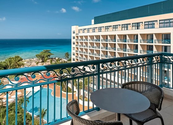 Hilton Barbados Resort - Wohnbeispiel Panoramic View Corner Suite (Zimmercodierung W1L)