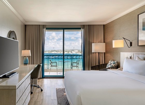 Hilton Barbados Resort - Wohnbeispiel Oceanview (Zimmercodierung U1M)