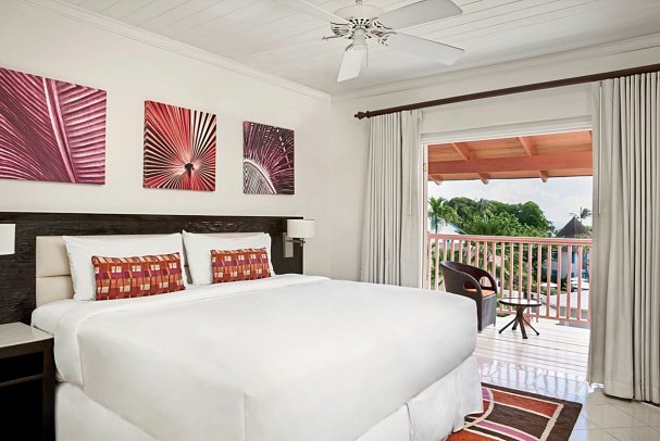 Crystal Cove, Barbados, A Tribute Portfolio All-Inclusive Resort - Wohnbeispiel One Bedroom Suite Gardenview (Zimmercodierung AGB)