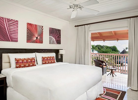 Crystal Cove, Barbados, A Tribute Portfolio All-Inclusive Resort - Wohnbeispiel One Bedroom Suite Gardenview (Zimmercodierung AGB)