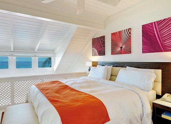 Crystal Cove, Barbados, A Tribute Portfolio All-Inclusive Resort - Wohnbeispiel One Bedroom Suite Oceanview (Zimmercodierung ABM)