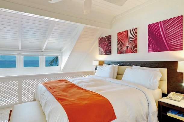 Crystal Cove, Barbados, A Tribute Portfolio All-Inclusive Resort - Wohnbeispiel One Bedroom Suite Oceanview (Zimmercodierung ABM)