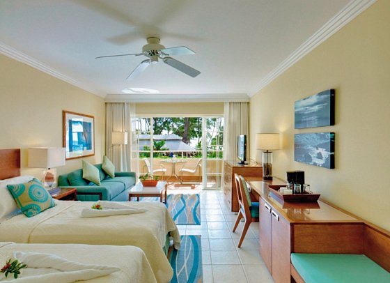 Turtle Beach, Barbados, a Tribute Portfolio All-Inclusive Hotel - Wohnbeispiel Juniorsuite Oceanview (Zimmercodierung JB2)
