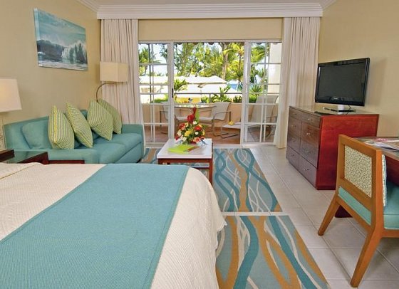 Turtle Beach, Barbados, a Tribute Portfolio All-Inclusive Hotel - Wohnbeispiel Juniorsuite Oceanview (Zimmercodierung JB2)