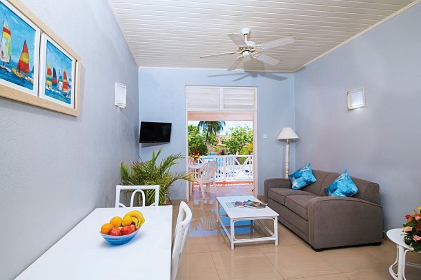 Dover Beach Hotel - Wohnbeispiel One Bedroom Garden Pool View (Zimmercodierung A1G)