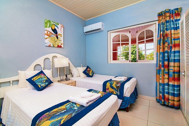 Dover Beach Hotel - Wohnbeispiel One Bedroom Garden Pool View (Zimmercodierung A1G)