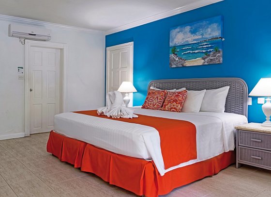 Dover Beach Hotel - Wohnbeispiel Standard Room Goldwater (Zimmercodierung UG1)