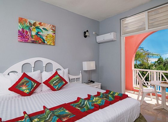 Dover Beach Hotel - Wohnbeispiel Studio Garden Pool View (Zimmercodierung SBG)