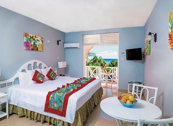 Dover Beach Hotel - Wohnbeispiel Studio Garden Pool View (Zimmercodierung SBG)