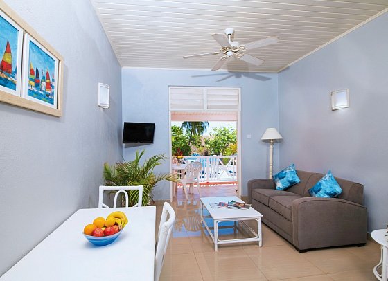 Dover Beach Hotel - Wohnbeispiel One Bedroom Garden Pool View (Zimmercodierung A1G)