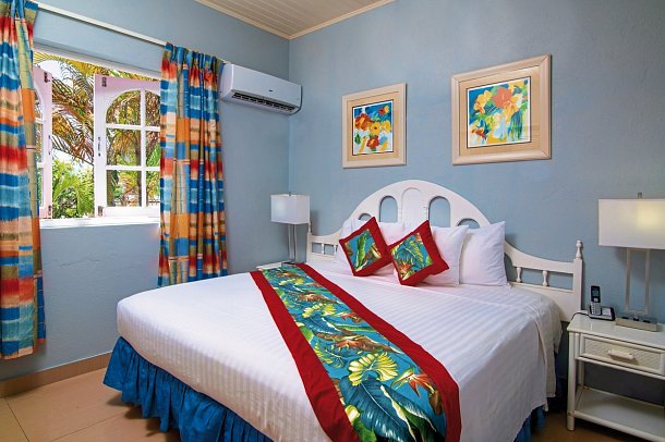 Dover Beach Hotel - Wohnbeispiel One Bedroom Garden Pool View (Zimmercodierung A1G)