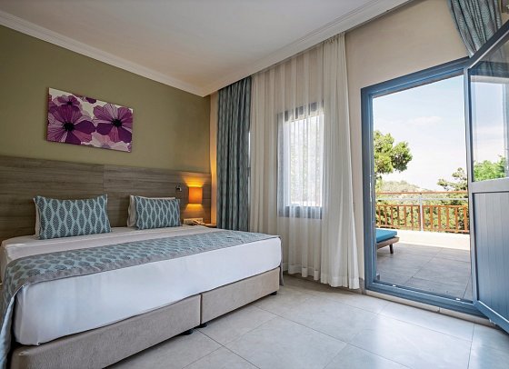 Bodrum Park Resort - Wohnbeispiel Doppelzimmer Club (Zimmercodierung UL1)