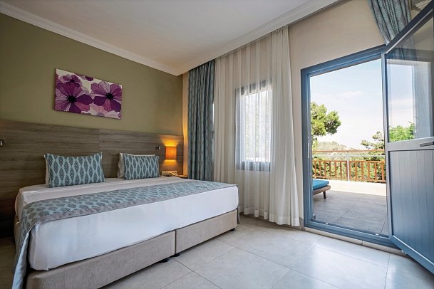 Bodrum Park Resort - Wohnbeispiel Doppelzimmer Club (Zimmercodierung UL1)