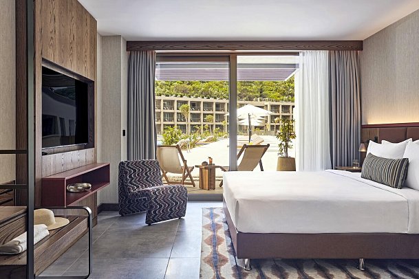 Hyde Bodrum - Wohnbeispiel Doppelzimmer All Access Room Poolblick (Zimmercodierung US1)