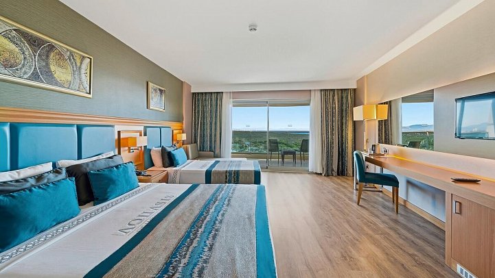 Aquasis De Luxe Resort & Spa - Wohnbeispiel Doppelzimmer Deluxe Landblick (Zimmercodierungen DDL & DC2)