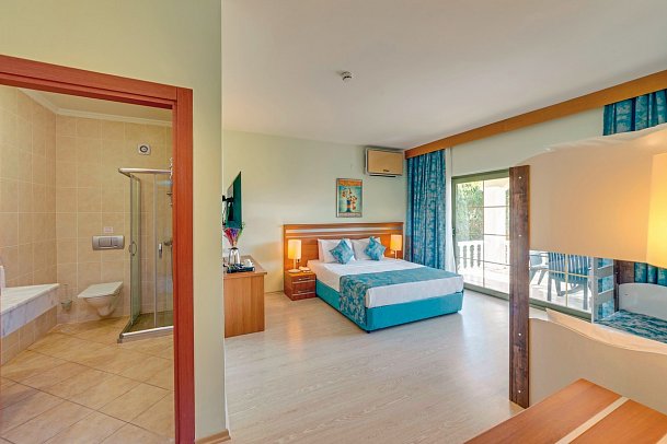 Anadolu Hotels Didim Club - Wohnbeispiel Großes Doppelzimmer Club Etagenbett (Zimmercodierung DL2)