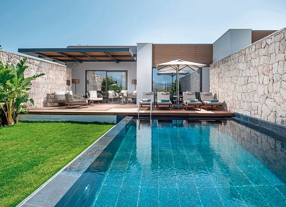 Anda Barut Collection - Wohnbeispiel Bayou Villa 1 Schlafzimmer Meerblick (Zimmercodierung VB1)