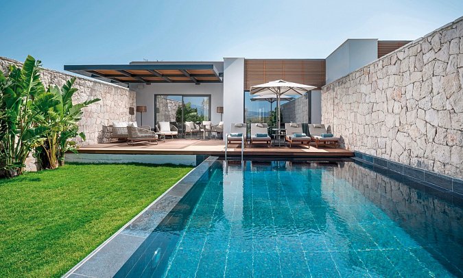 Anda Barut Collection - Wohnbeispiel Bayou Villa 1 Schlafzimmer Meerblick (Zimmercodierung VB1)