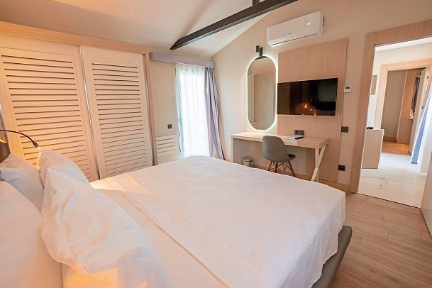 Long Beach Club Nature - Wohnbeispiel Familienzimmer mit Verbindungstür (Zimmercodierung FV1)