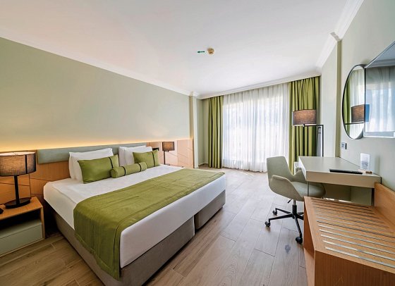 Agaya Didim Resort Hotel - Wohnbeispiel Doppelzimmer Standard Landblick (Zimmercodierungen DGL & DC2)
