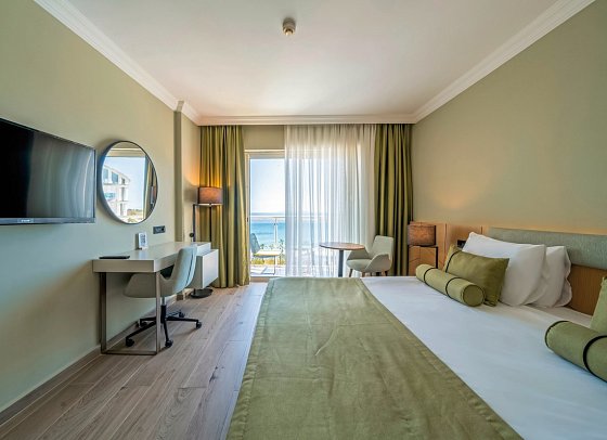 Agaya Didim Resort Hotel - Wohnbeispiel Doppelzimmer Standard Meerblick (Zimmercodierungen DGM & DCM)