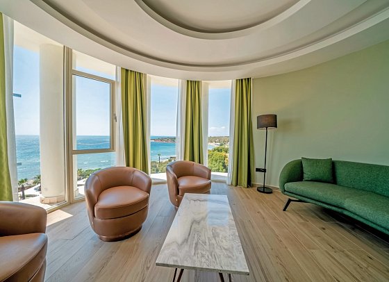 Agaya Didim Resort Hotel - Wohnbeispiel Juniorsuite (Zimmercodierung JB1)