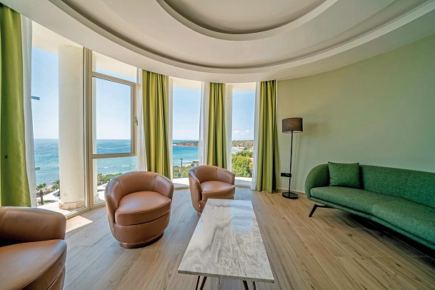 Agaya Didim Resort Hotel - Wohnbeispiel Juniorsuite (Zimmercodierung JB1)