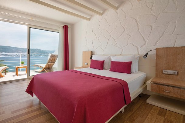 Prive Bodrum - Wohnbeispiel Doppelzimmer Meerblick