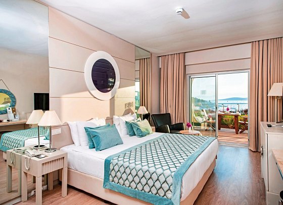 Baia Bodrum - Wohnbeispiel Doppelzimmer Deluxe Terrasse