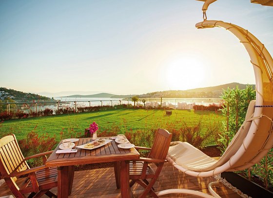 Baia Bodrum - Wohnbeispiel Doppelzimmer Deluxe Terrasse