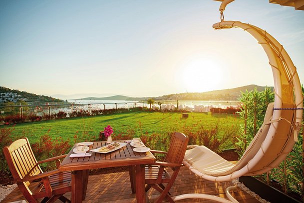 Baia Bodrum - Wohnbeispiel Doppelzimmer Deluxe Terrasse