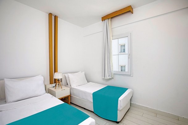 Labranda TMT Bodrum - Wohnbeispiel Familienzimmer Nebengebäude (Zimmercodierung FBV)