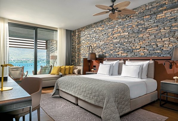 Lujo Bodrum - Wohnbeispiel Familienzimmer seitl. Meerblick (Zimmercodierung FBN)