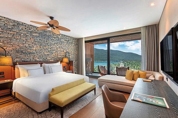 Lujo Bodrum - WohnbeispieMaki Villa 2 Schlafräume seitl. Meerblick (Zimmercodierungen MB3 & MB4)